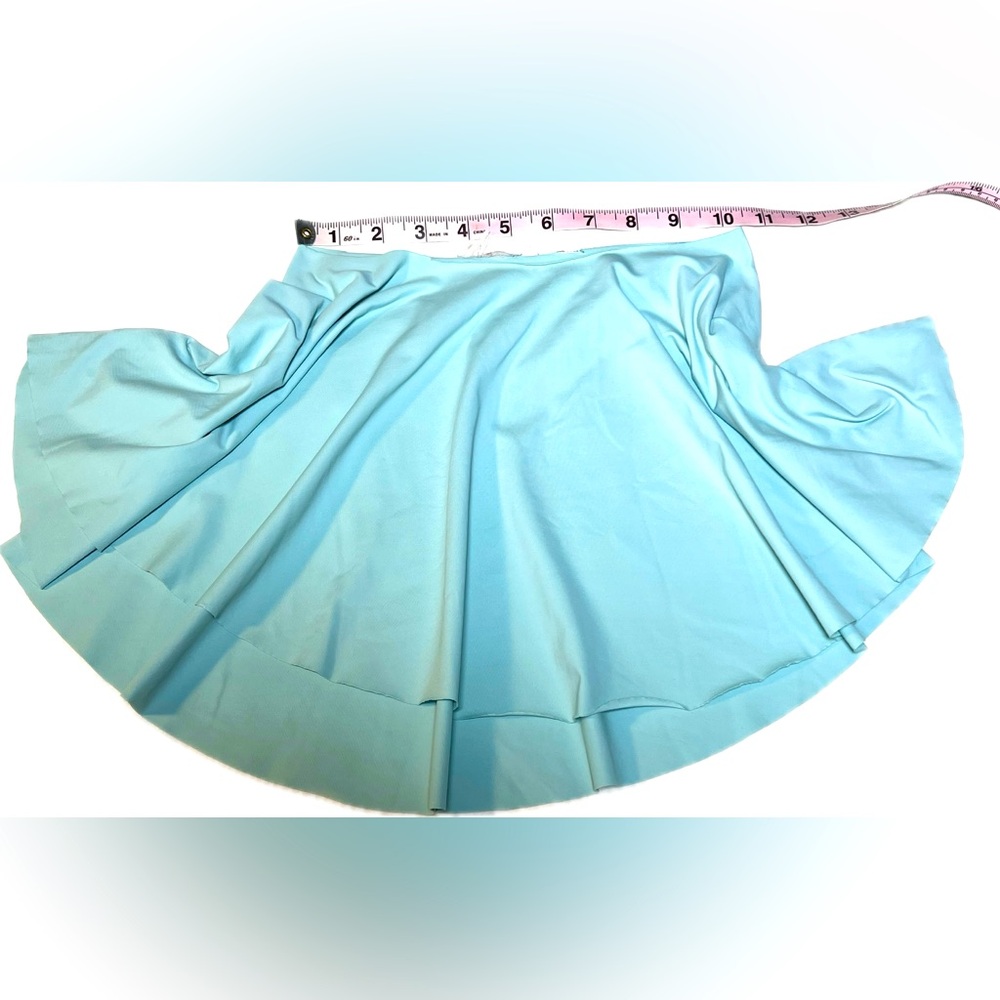 Silky Ballet Skirt in Tiffany Blue Small Adult